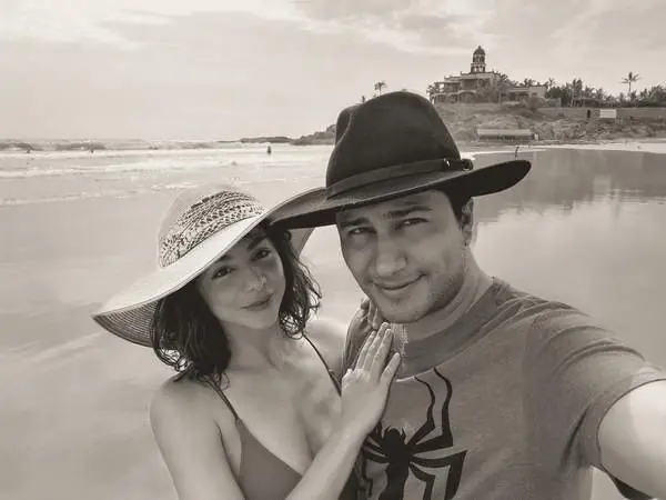 Sombreros en la playa